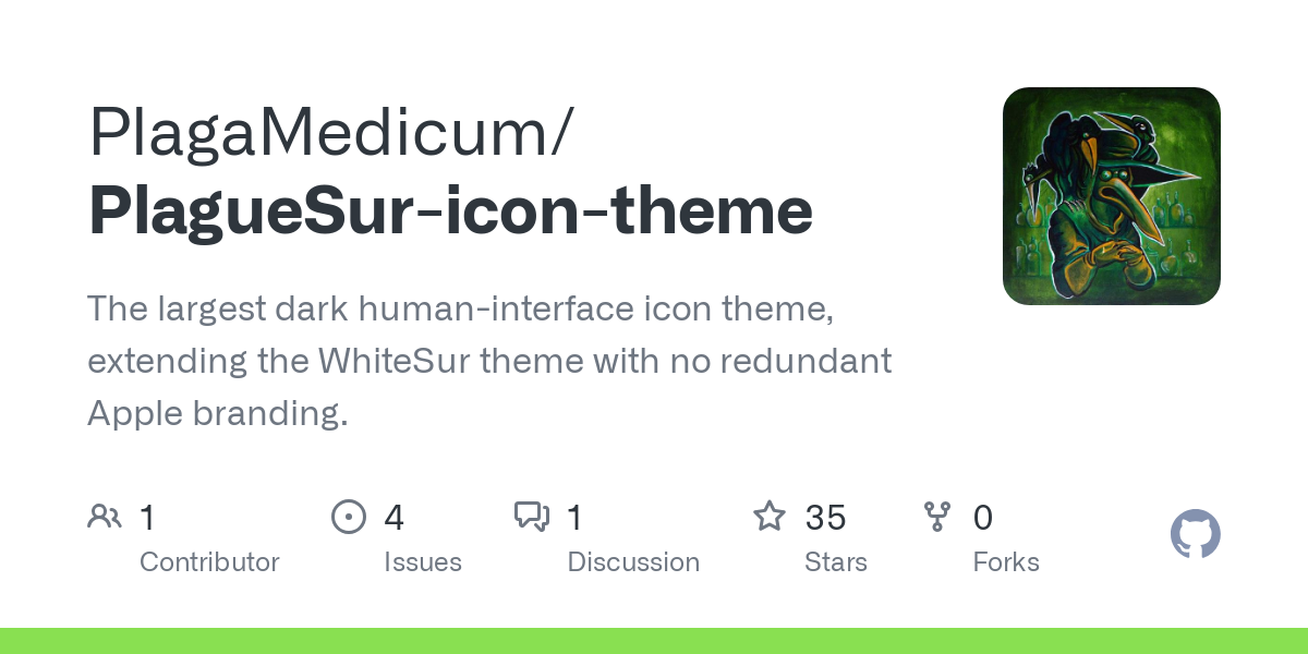 PlagueSur icon theme