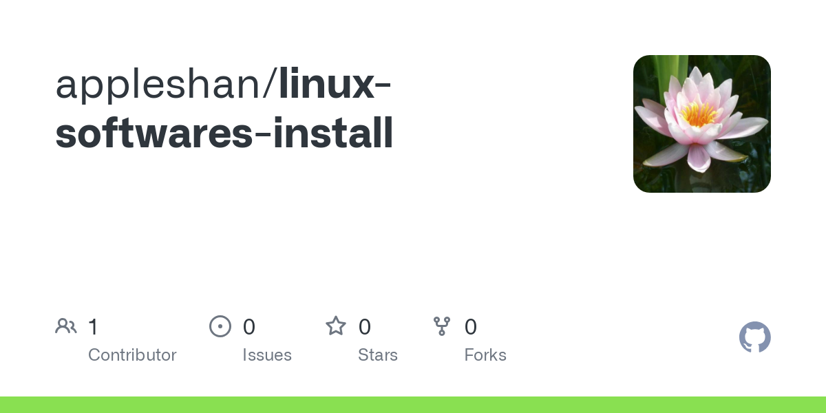 linux softwares install