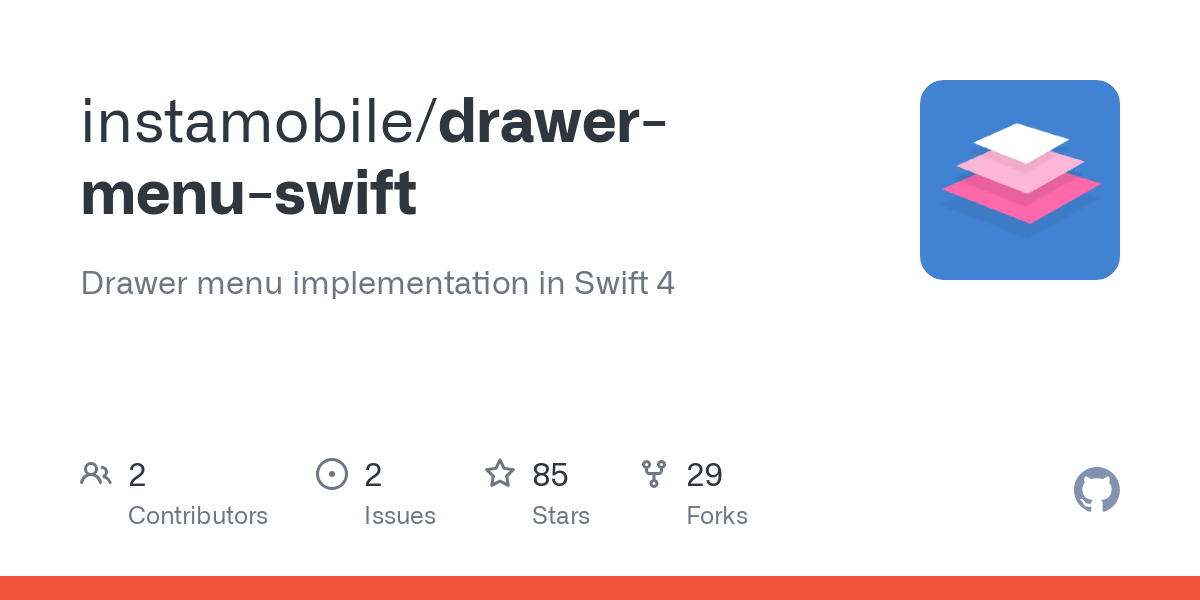 drawer menu swift