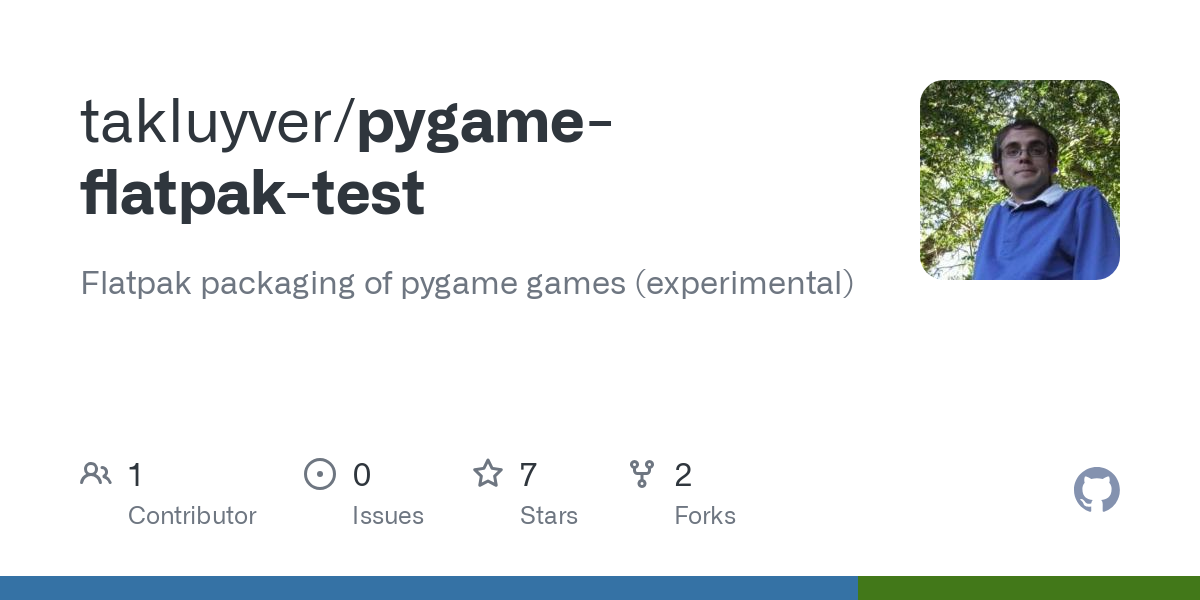 pygame flatpak test