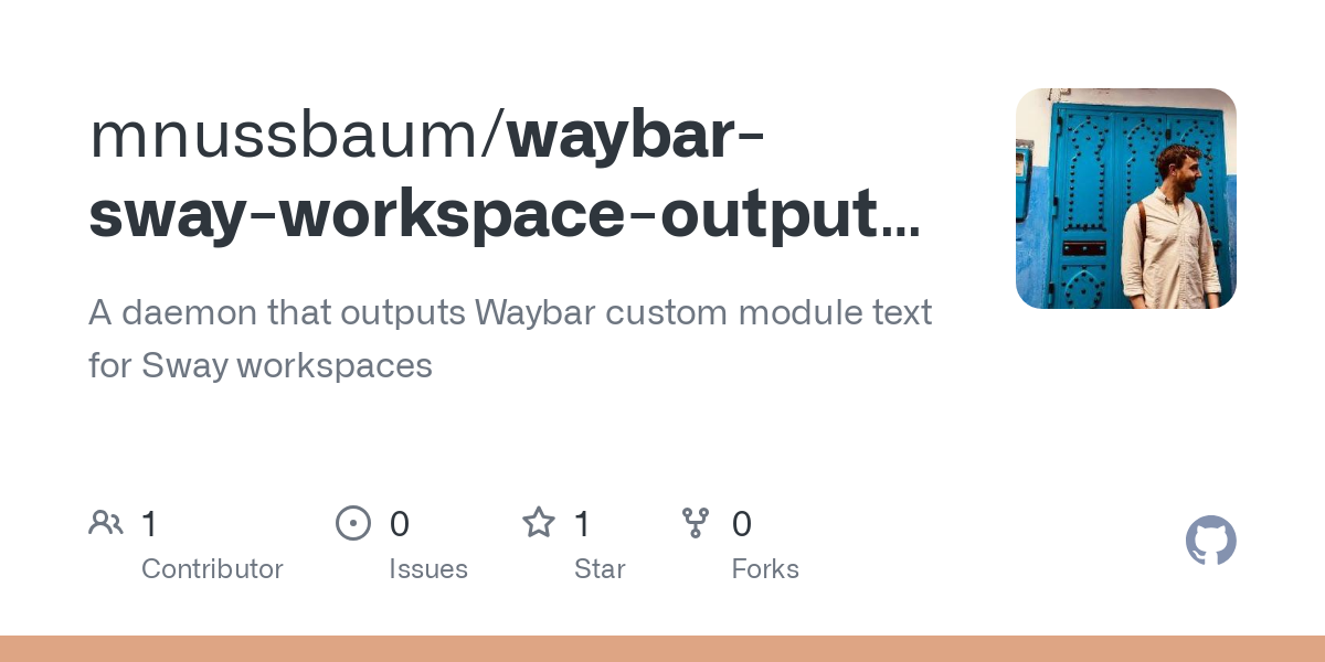 waybar sway workspace output manager