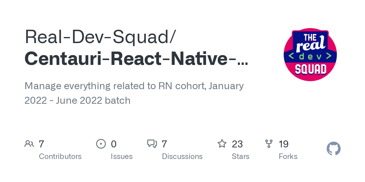 Centauri React Native Cohort