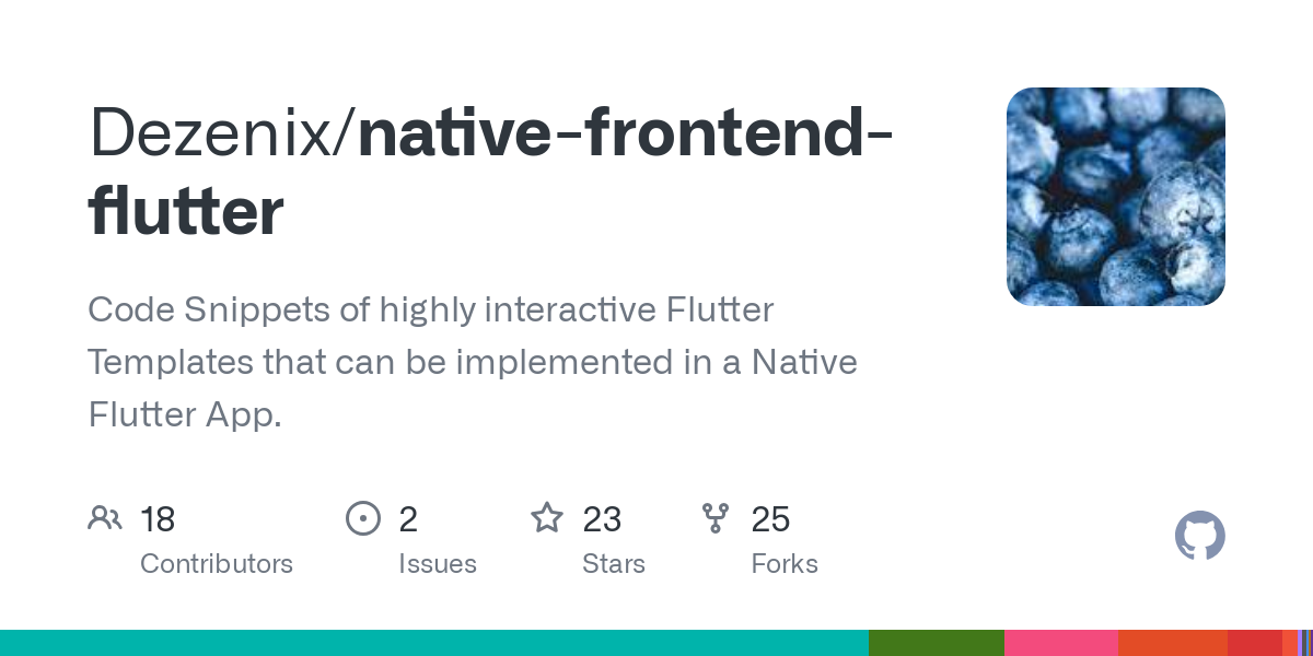 native frontend flutter
