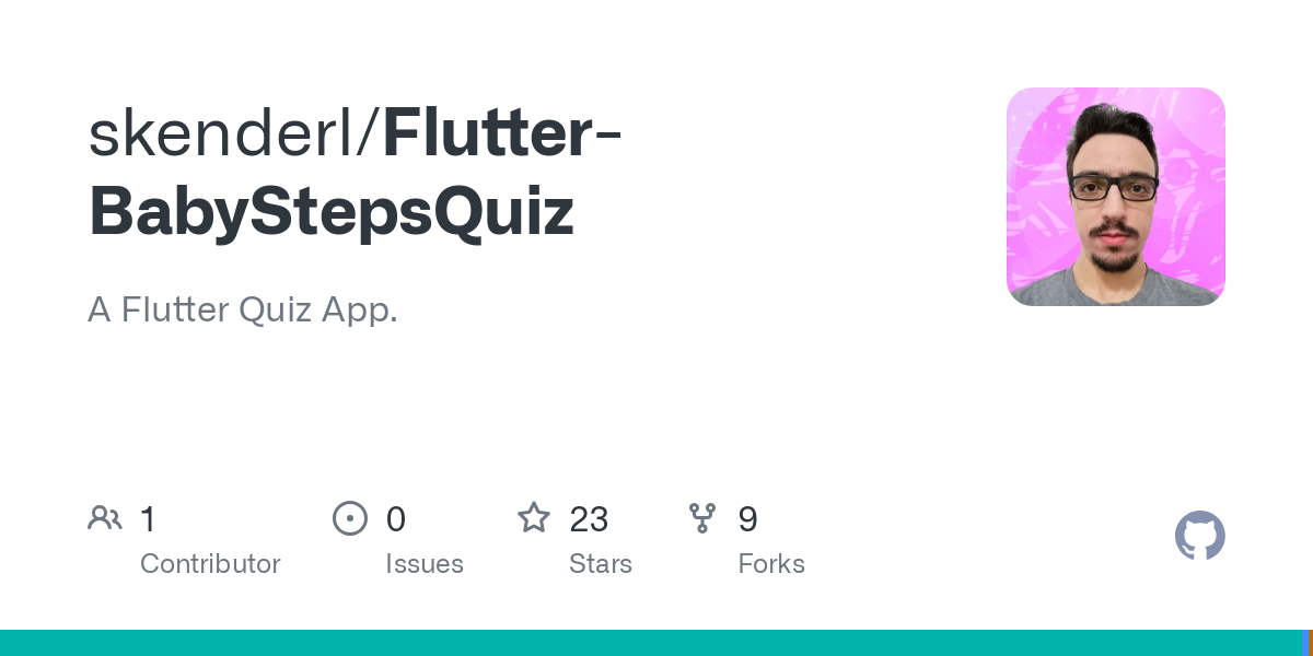 Flutter BabyStepsQuiz