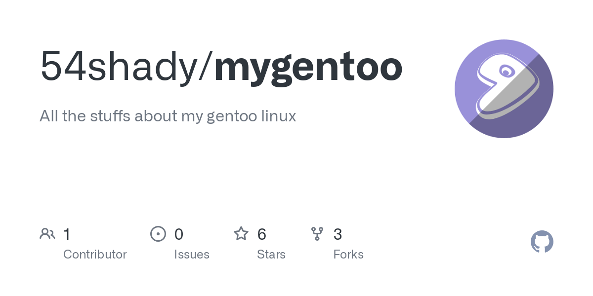 mygentoo
