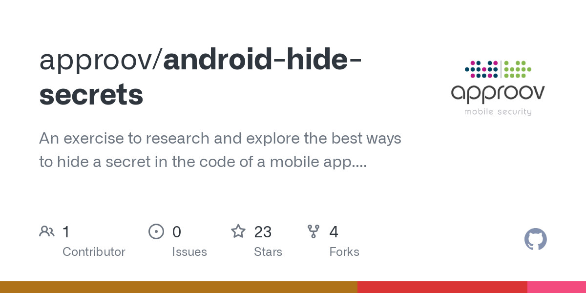 android hide secrets