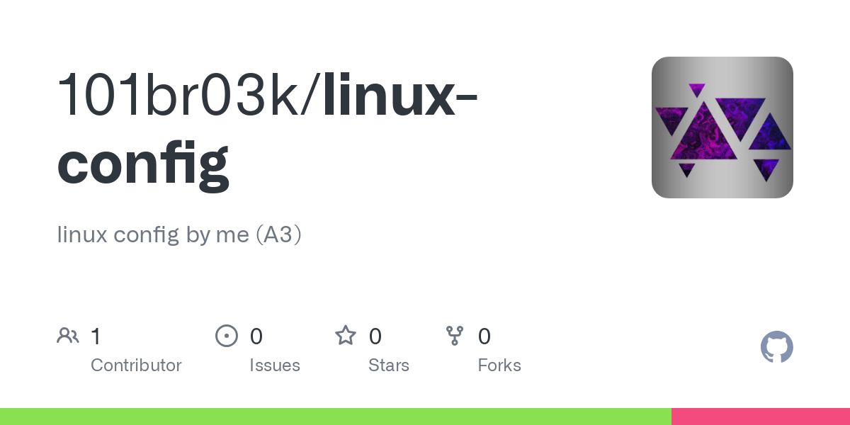 linux config