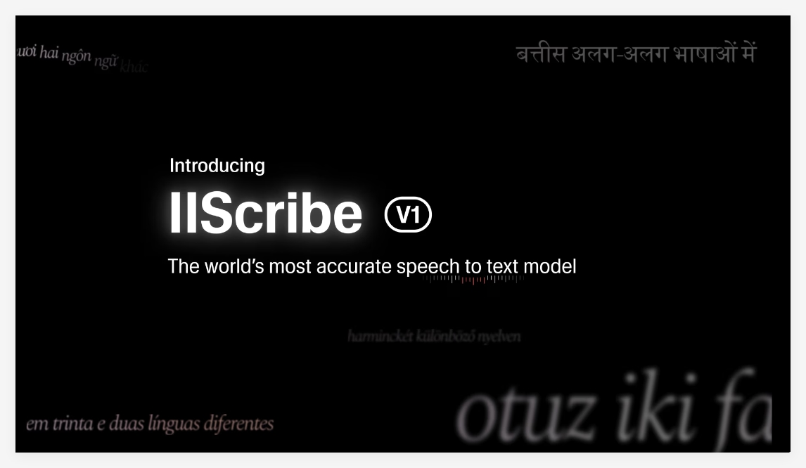 Elevenlabs ปล่อยเสียงของ Scribe to Text Model ด้วยอัตราความแม่นยำใหม่และภาษาอังกฤษ 96.7% - บทความ AI