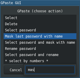 모드 스크린 샷을 선택하십시오