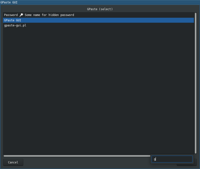 모드 스크린 샷을 선택하십시오