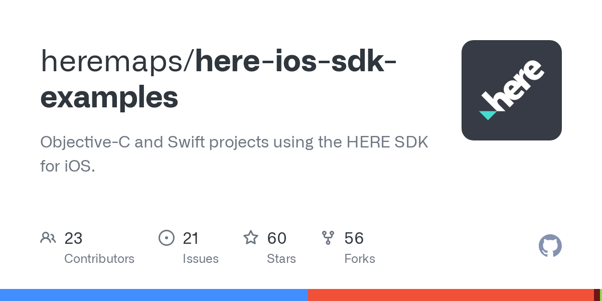 here ios sdk examples