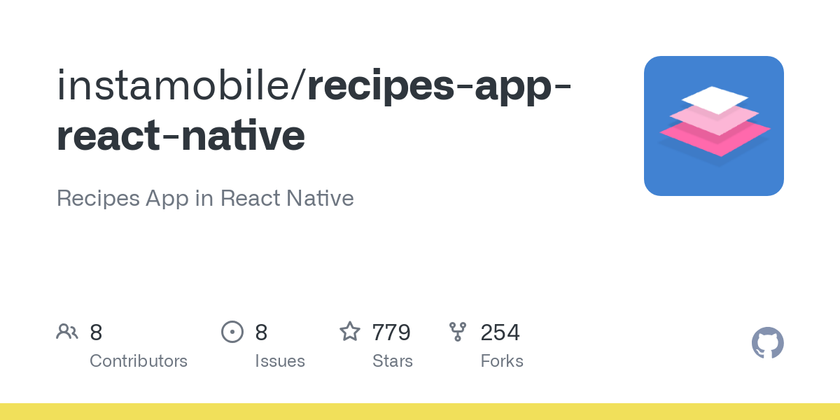 recipes app react native