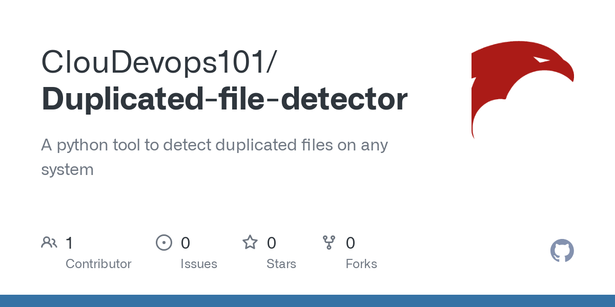 Duplicated file detector