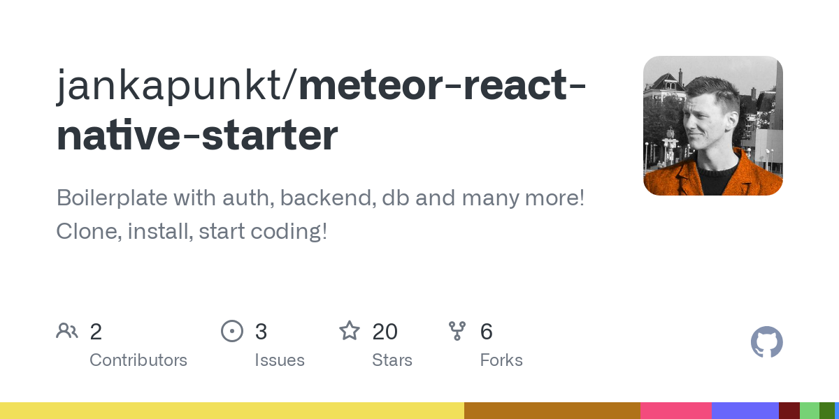 meteor react native starter