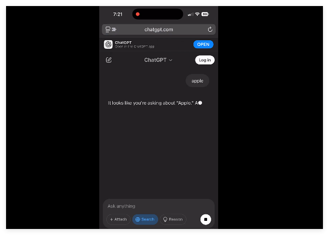 chatgpt ได้เพิ่มฟังก์ชั่นส่วนขยาย Safari ซึ่งสามารถตั้งค่าเป็นเครื่องมือค้นหาเริ่มต้นสำหรับแถบที่อยู่เบราว์เซอร์ Safari - บทความ AI