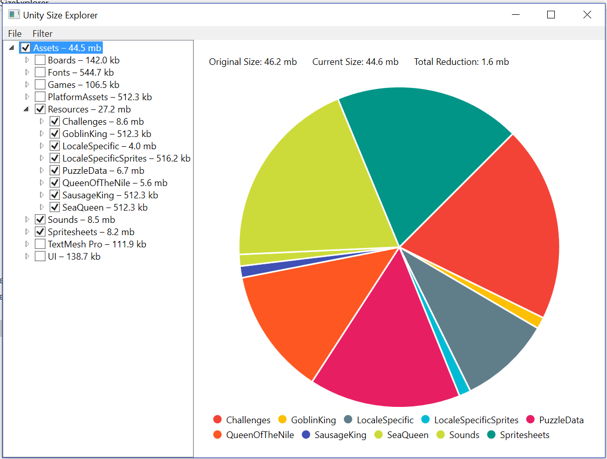 مثال مستكشف حجم الوحدة