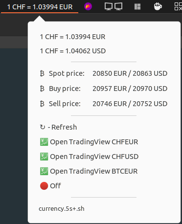Cryptocurrency - CURRENCY_FX_CRYPTO