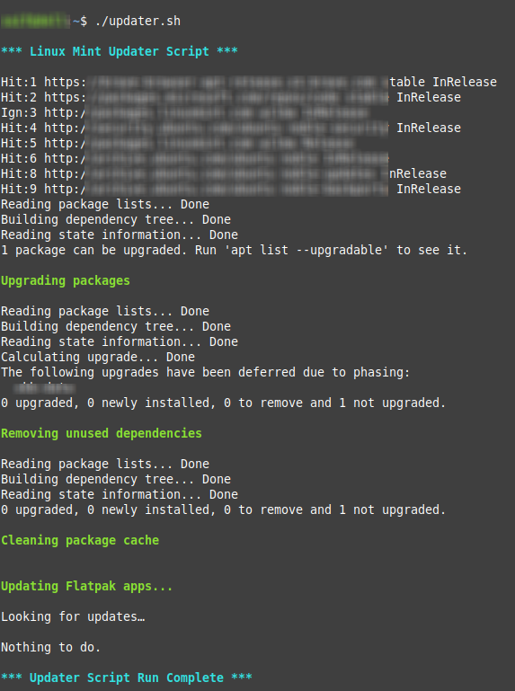 Screenshot Terminal Screenshot