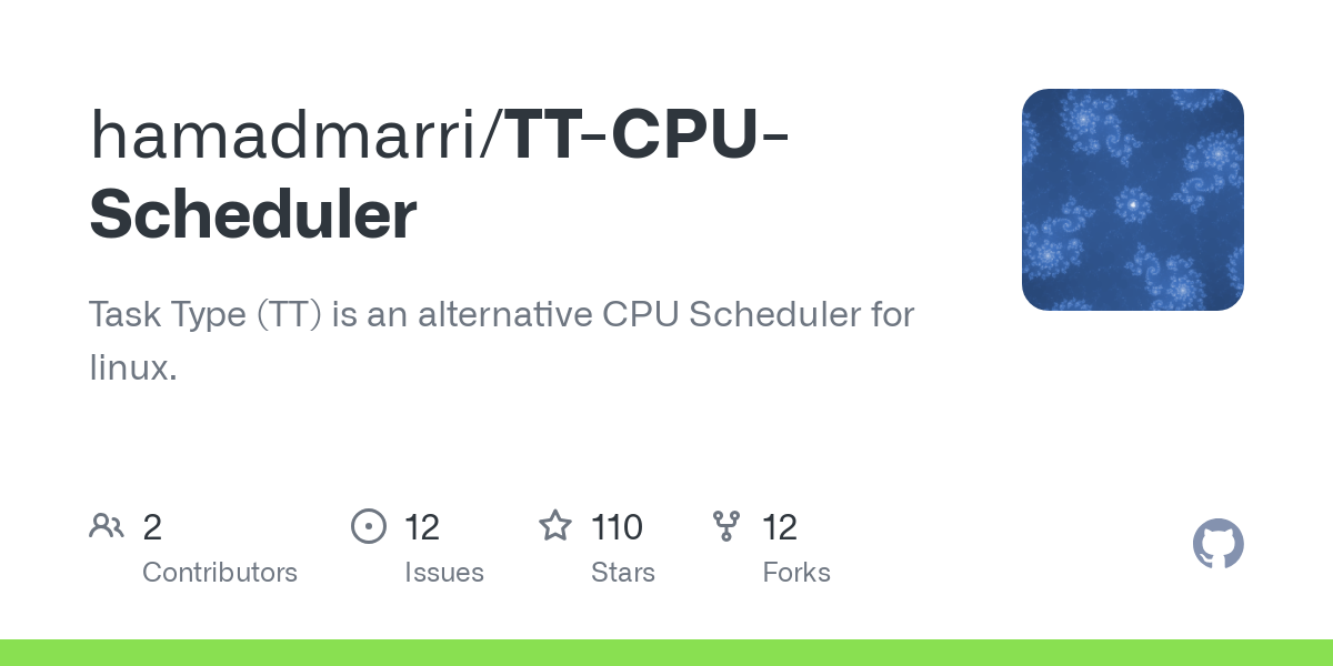 TT CPU Scheduler