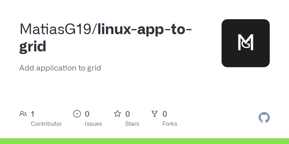 linux app to grid