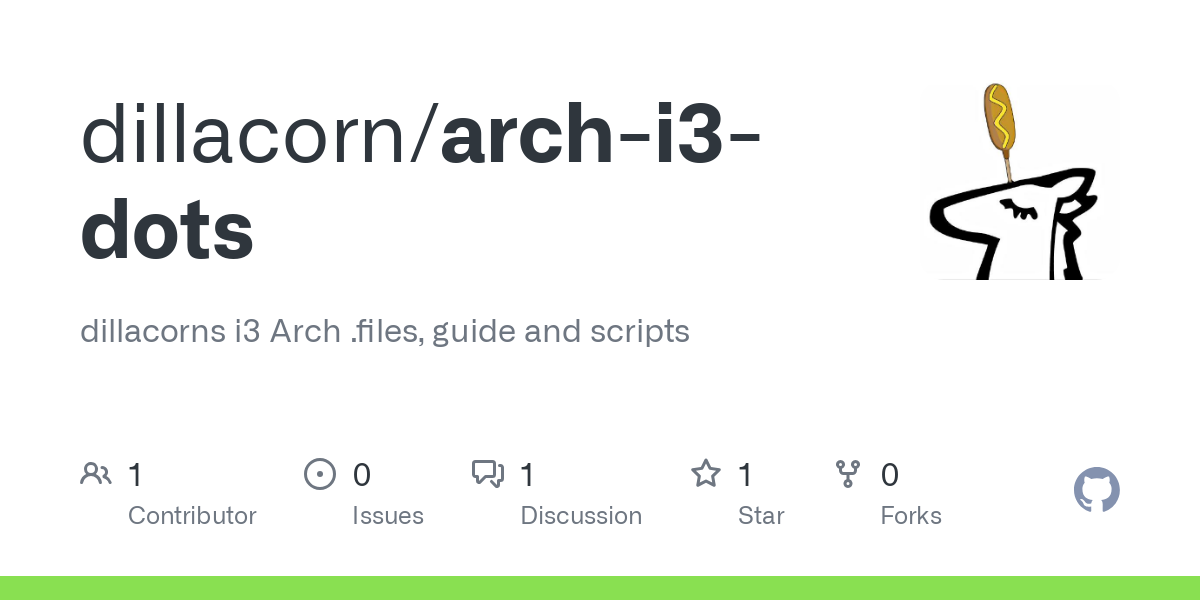 arch i3 dots