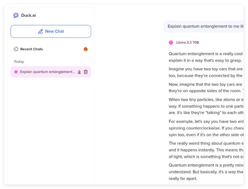 เกณฑ์มาตรฐานความงุนงง! Duckduckgo เปิดตัว AI Assistant Duck.ai ซึ่งมีให้บริการฟรี - บทความ AI
