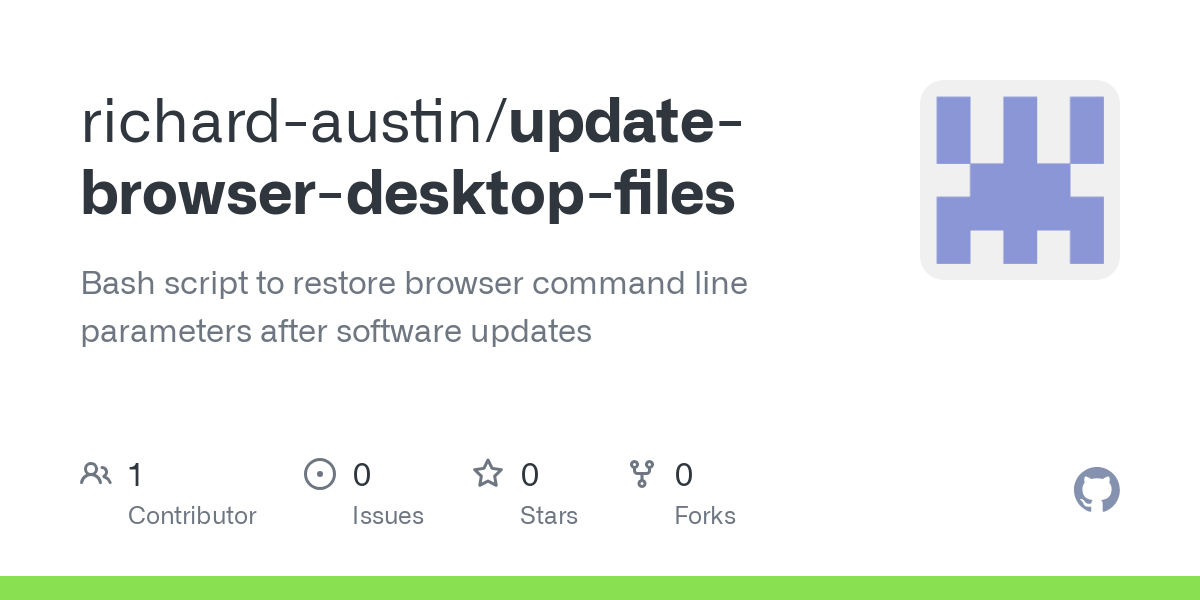 update browser desktop files