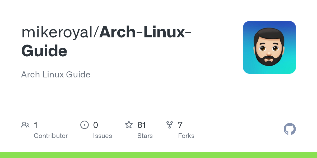 Arch Linux Guide