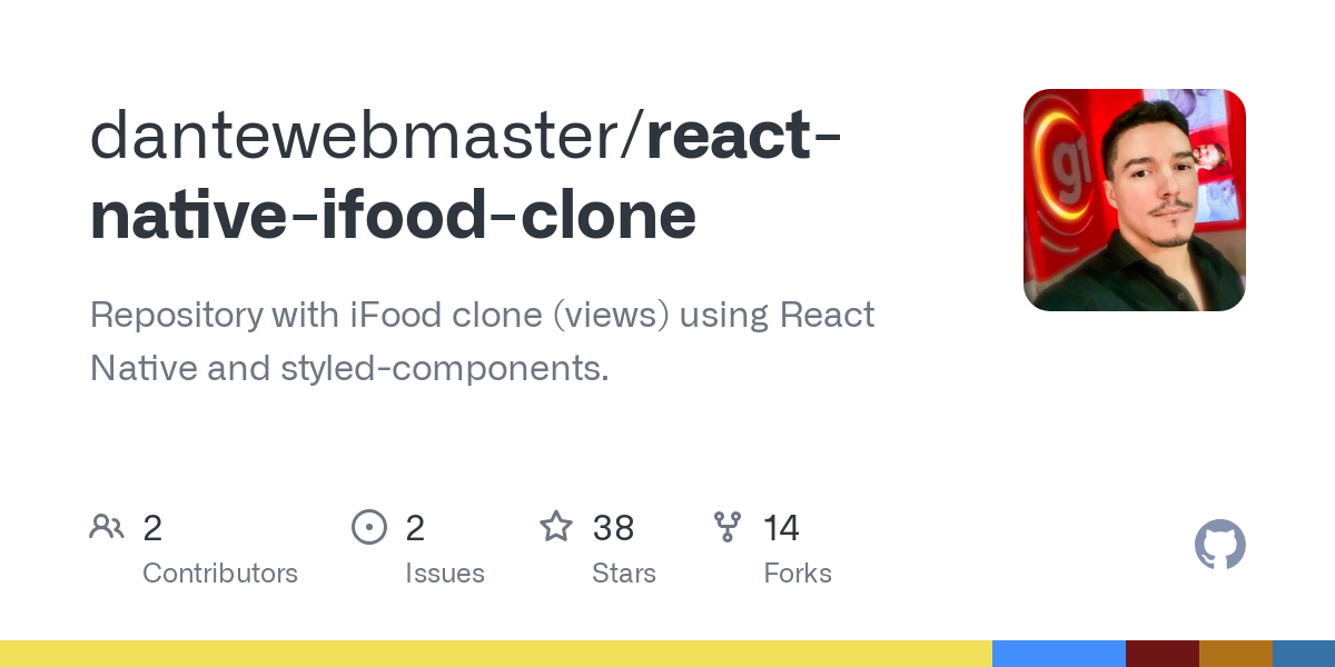react native ifood clone
