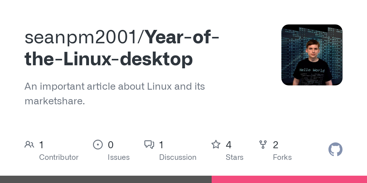 Year of the Linux desktop