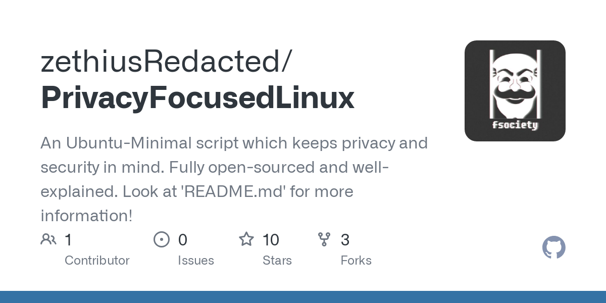 PrivacyFocusedLinux