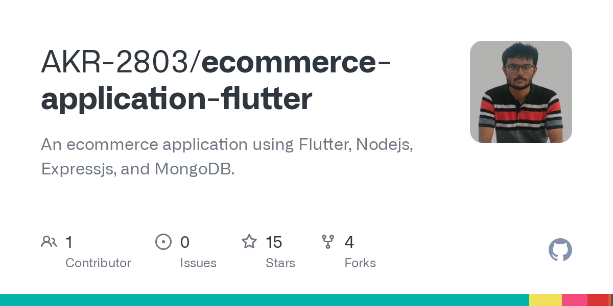 ecommerce application flutter