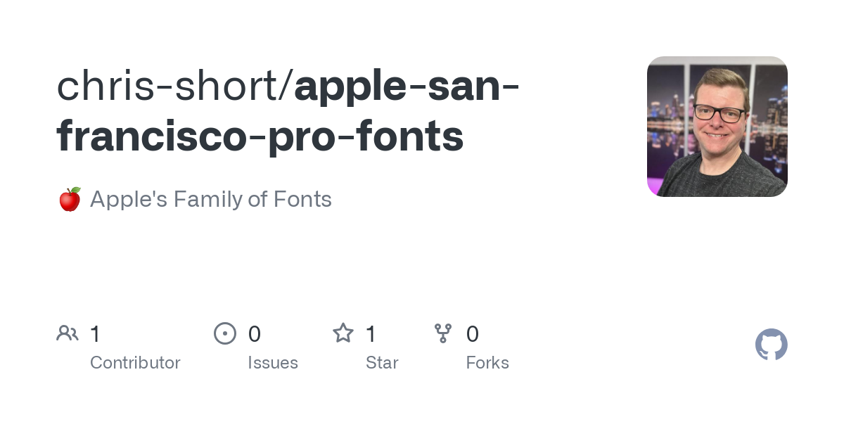 apple san francisco pro fonts