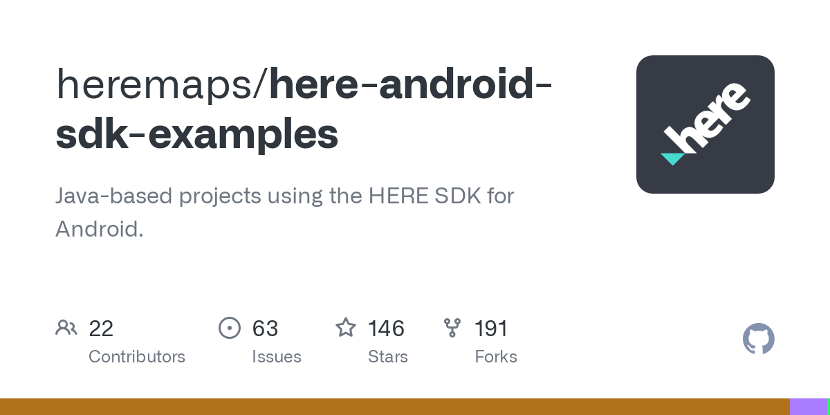 here android sdk examples