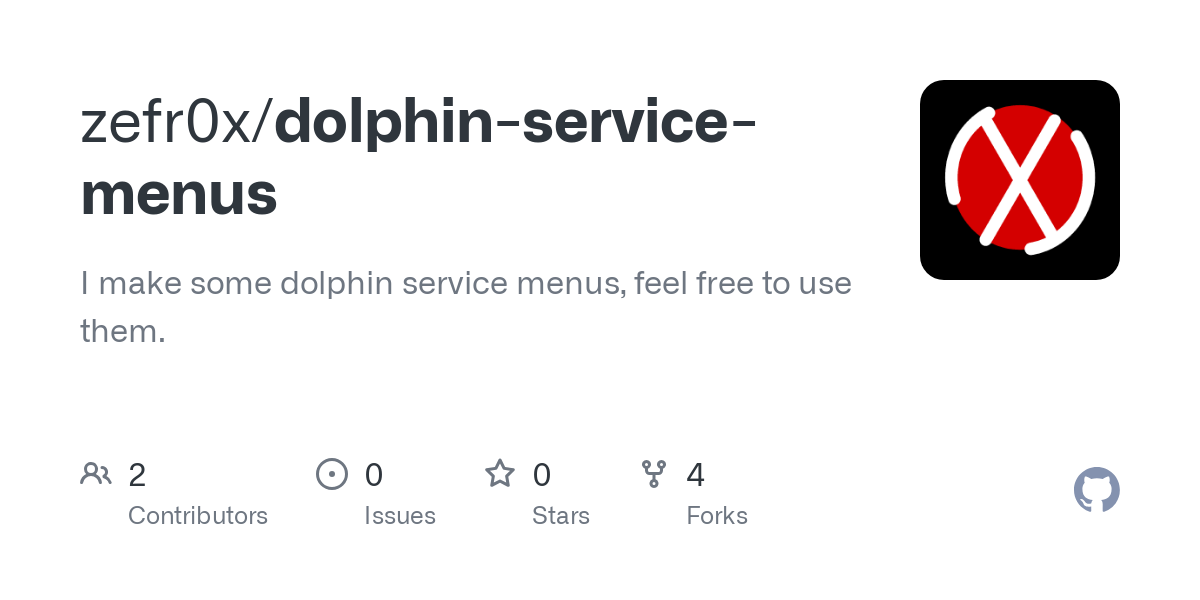 dolphin service menus