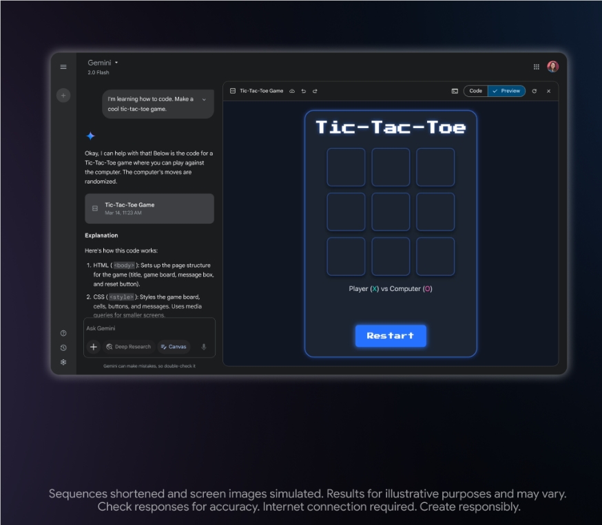 Google Geminiが「キャンバス」とオーディオの概要関数を起動して、ユーザーコラボレーションエクスペリエンスを強化する-AI記事