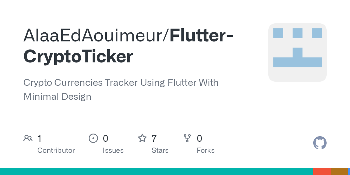 Flutter CryptoTicker
