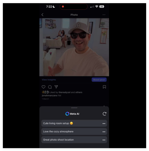 メタはAIをテストしてInstagramのコメント機能を生成します、ユーザーの応答は疑わしい-AI記事