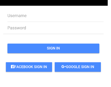 Myward 앱 - 로그인 페이지