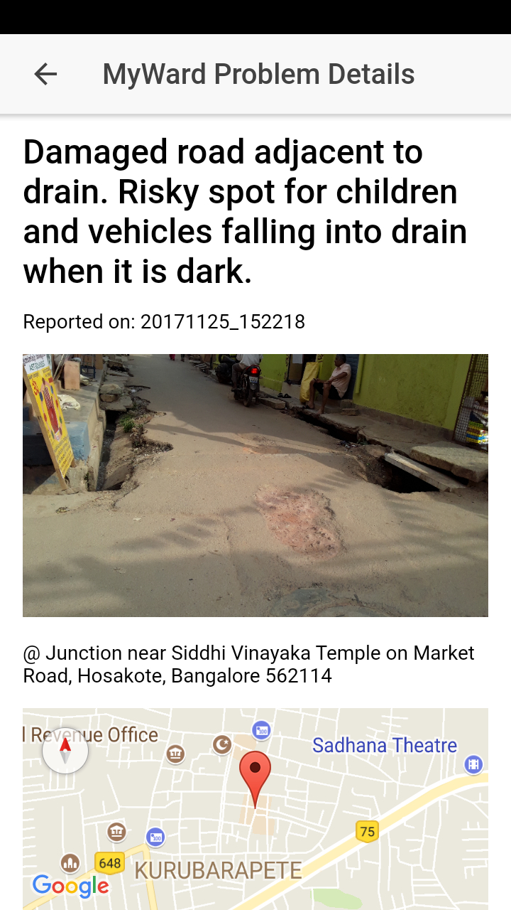 Myward App- 문제 세부 정보 페이지