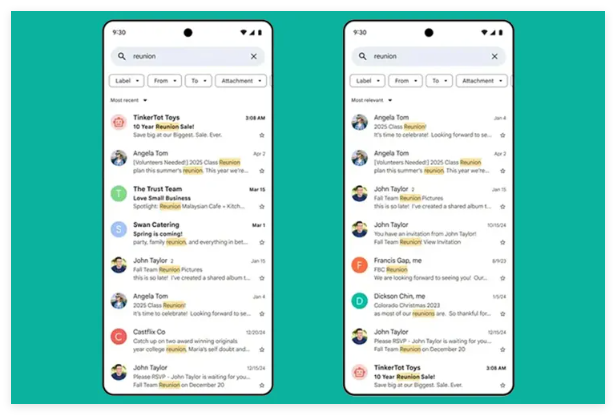GoogleはGmail検索のAIアップグレードを導入し、電子メール検索をより効率的にする-AI記事をより効率的にする