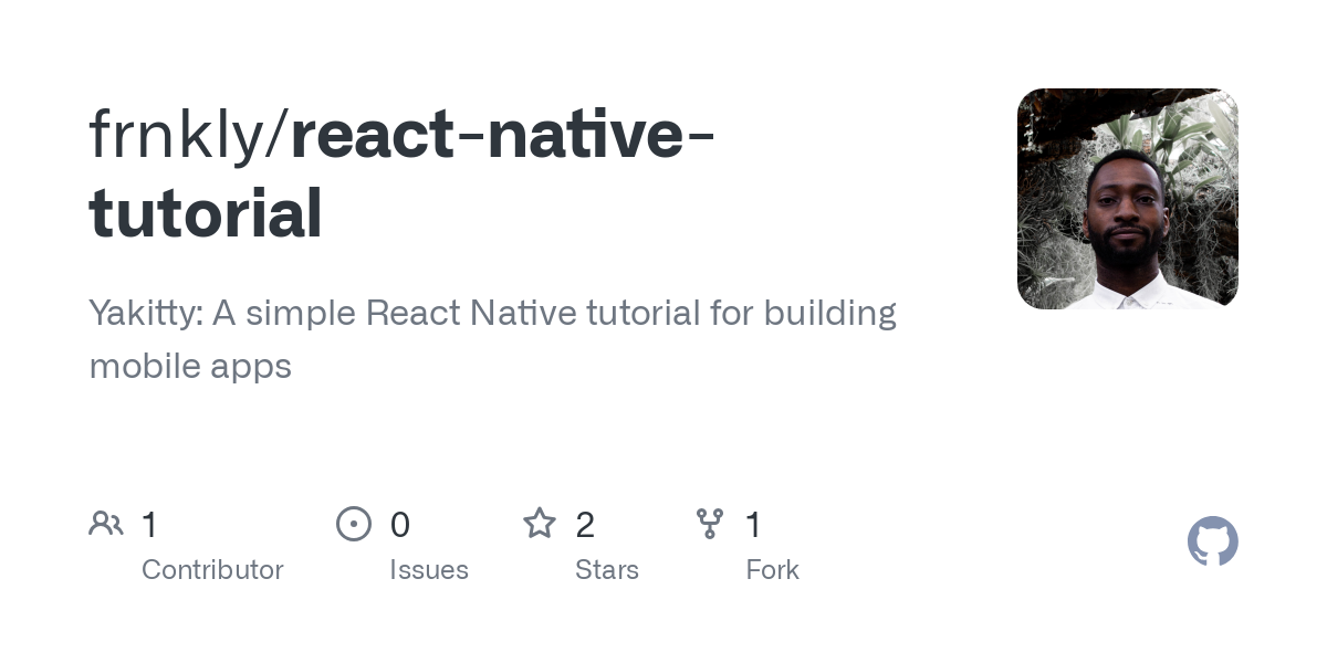 react native tutorial