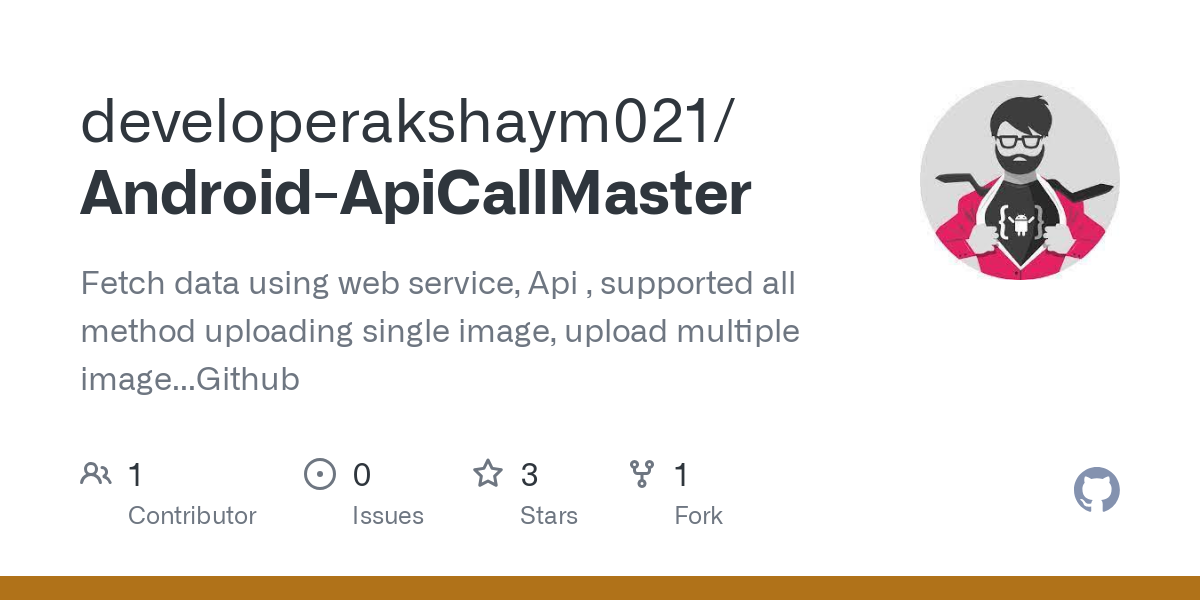 Android ApiCallMaster