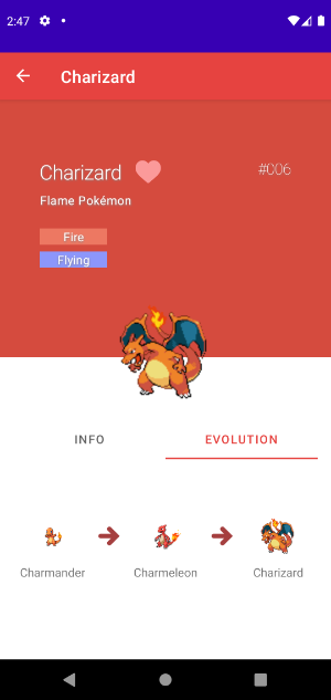 포켓몬 진화 스크린 샷