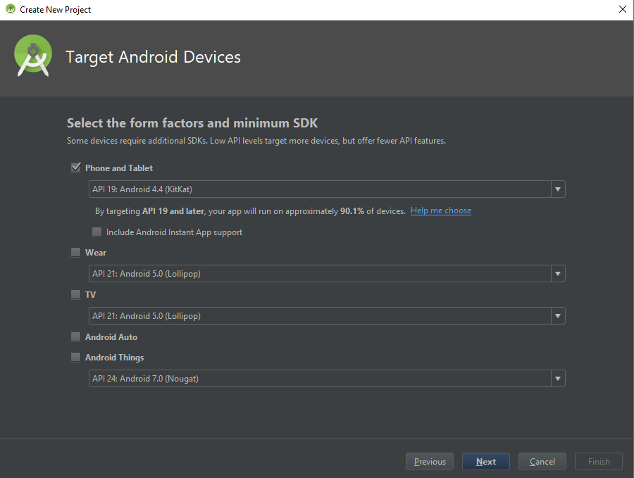 새로운 프로젝트 만들기 3