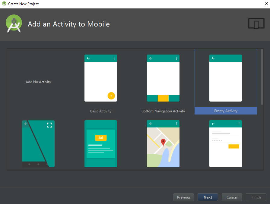 새로운 프로젝트 만들기 4