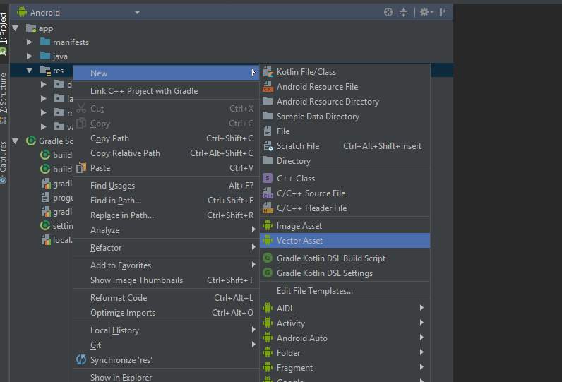 1 단계 가져 오기