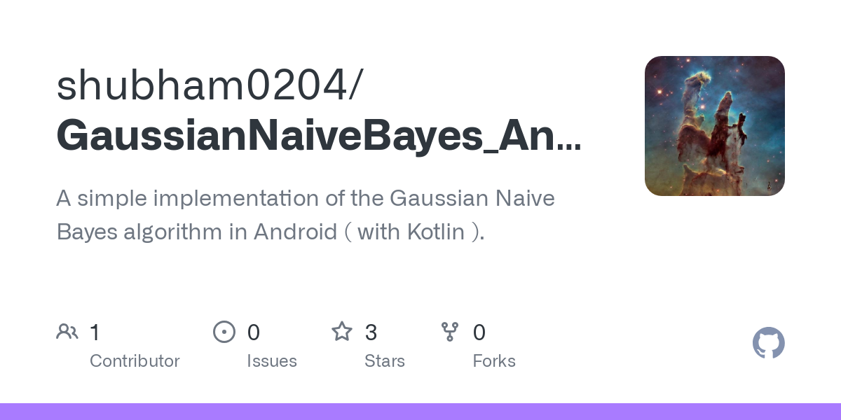 GaussianNaiveBayes_Android_App