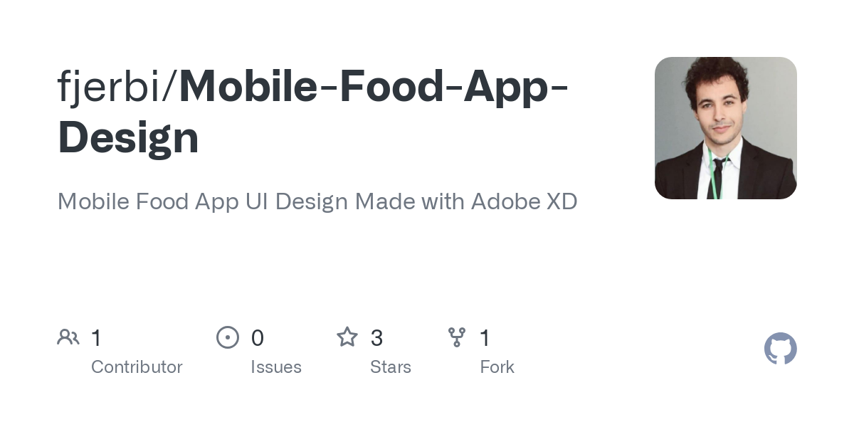 Mobile Food App Design