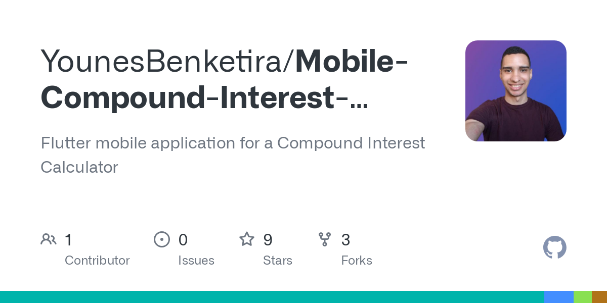 Mobile Compound Interest Calculator